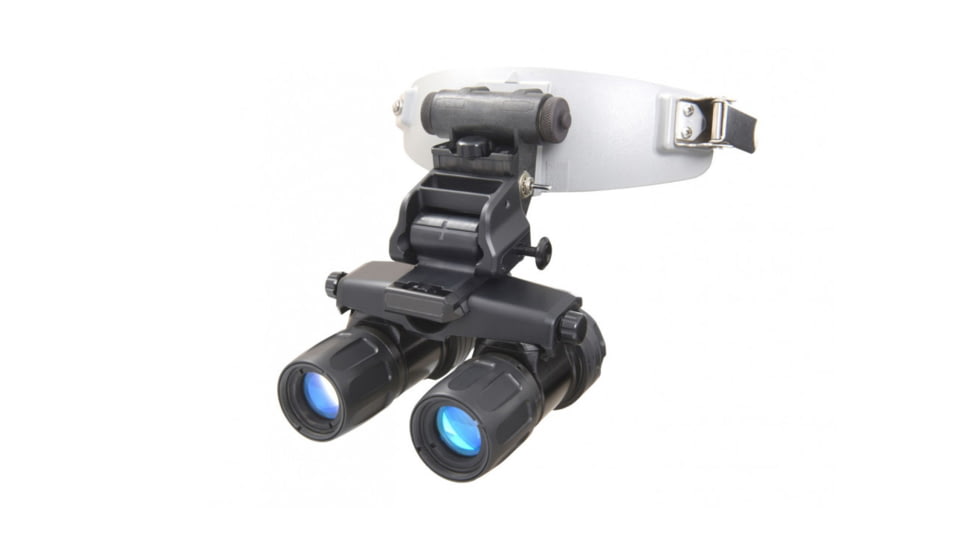 AGM Global Vision Apache A9 Aviator Night Vision Aviation Goggle System, Gen 3, Auto-Gated, Level 1, Black, 12AA9123353111