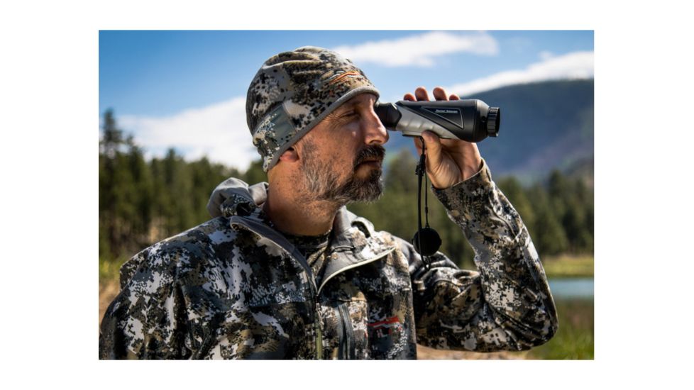 AGM Global Vision Asp Medium Range 2.4x35mm Thermal Imaging Monocular, 384x288 50 Hz Resolution, Black, 3093451006AS31