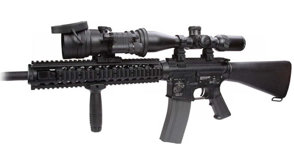 AGM Global Vision Comanche-22 Medium Range Night Vision Clip-On System, Gen 3 plus, Green Phosphor, Level 1 IIT, Black, 16CO2123203011