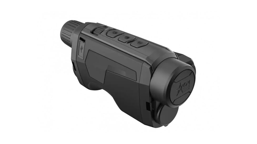 AGM Global Vision Fuzion LRF TM35-384 Fusion Thermal Imaging/CMOS Monocular W/Laser Range Finder, 12 Micron, 384x288, 50 Hz, 35mm Lens, Black, 6.6 3.4 2.0, 3142451305FM31