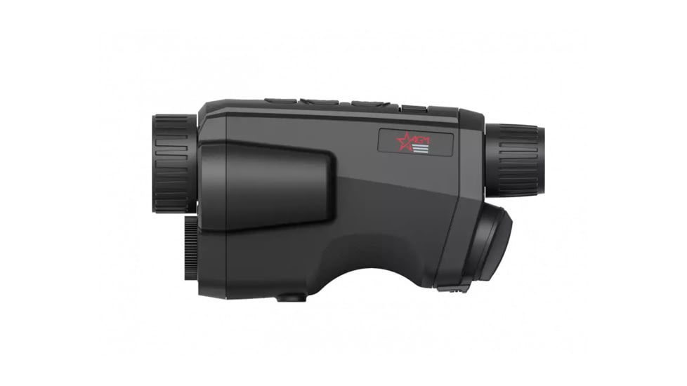 AGM Global Vision Fuzion LRF TM35-384 Fusion Thermal Imaging/CMOS Monocular W/Laser Range Finder, 12 Micron, 384x288, 50 Hz, 35mm Lens, Black, 6.6 3.4 2.0, 3142451305FM31