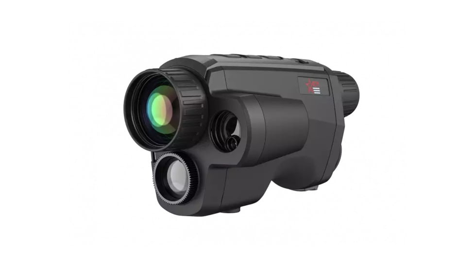AGM Global Vision Fuzion LRF TM35-384 Fusion Thermal Imaging/CMOS Monocular W/Laser Range Finder, 12 Micron, 384x288, 50 Hz, 35mm Lens, Black, 6.6 3.4 2.0, 3142451305FM31