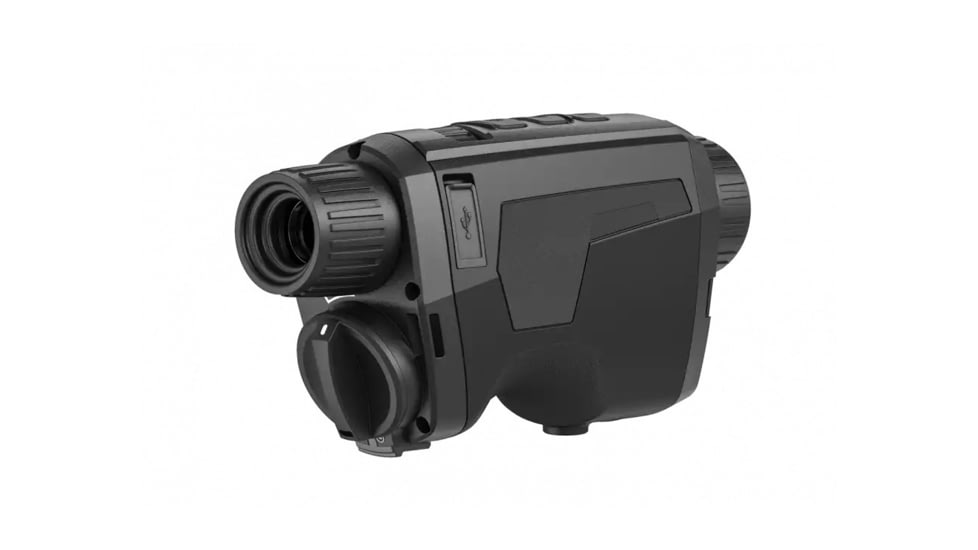 AGM Global Vision Fuzion LRF TM35-384 Fusion Thermal Imaging/CMOS Monocular W/Laser Range Finder, 12 Micron, 384x288, 50 Hz, 35mm Lens, Black, 6.6 3.4 2.0, 3142451305FM31