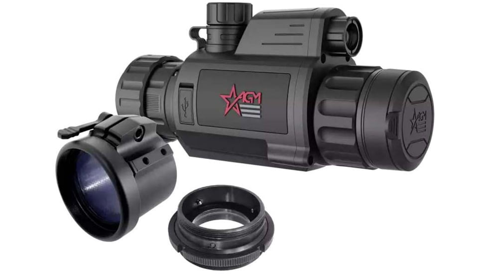 AGM Global Vision Neith 1x32mm Digital Day And Night Vision Clip On Rifle Scopes, Black, 814511216014NC31