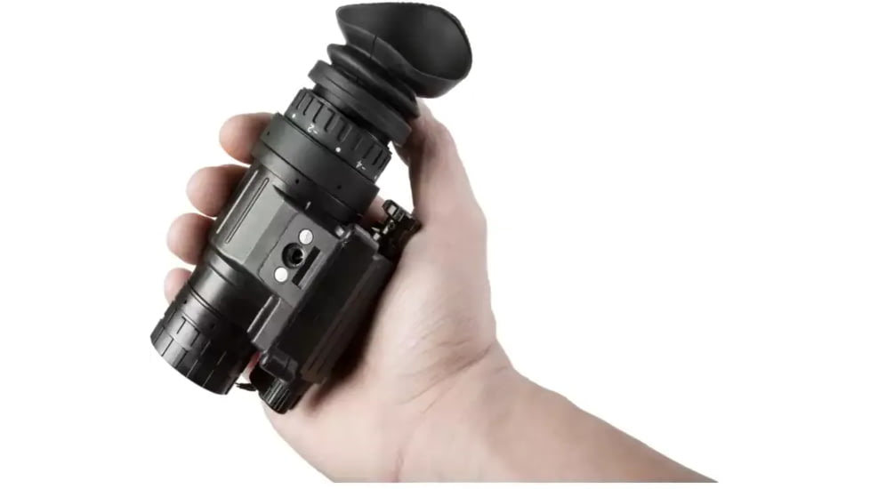 AGM Global Vision Night Vision Monocular with Gen 2+ Level 1, P43-Green Phosphor IIT, Black, 11P14122483111
