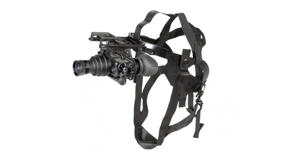 AGM Global Vision PVS-7 NW3 Night Vision Goggle, Gen 2 Plus, Level 3, Black, 6.4 6.0 3.0, White Phosphor, 12PV7122284013