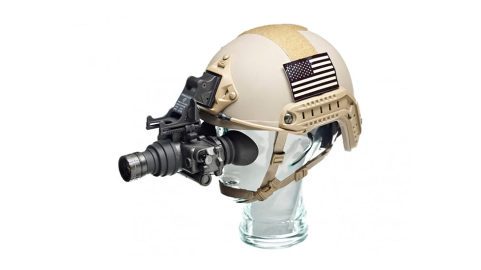 AGM Global Vision PVS-7 NW3 Night Vision Goggle, Gen 2 Plus, Level 3, Black, 6.4 6.0 3.0, White Phosphor, 12PV7122284013
