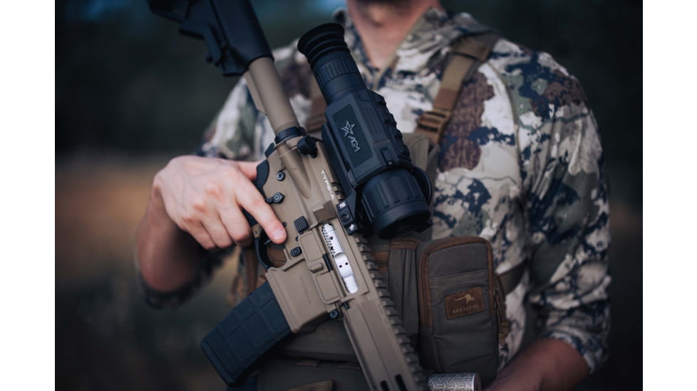 AGM Global Vision Rattler V3 LRF 35-640 2.5-20x 35mm Thermal Imaging Rifle Scope, 50Hz, 640x512, Black, RATT35-640-V3