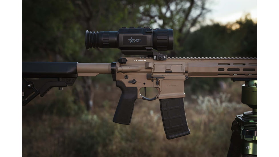 AGM Global Vision Rattler V3 LRF 35-640 2.5-20x 35mm Thermal Imaging Rifle Scope, 50Hz, 640x512, Black, RATT35-640-V3