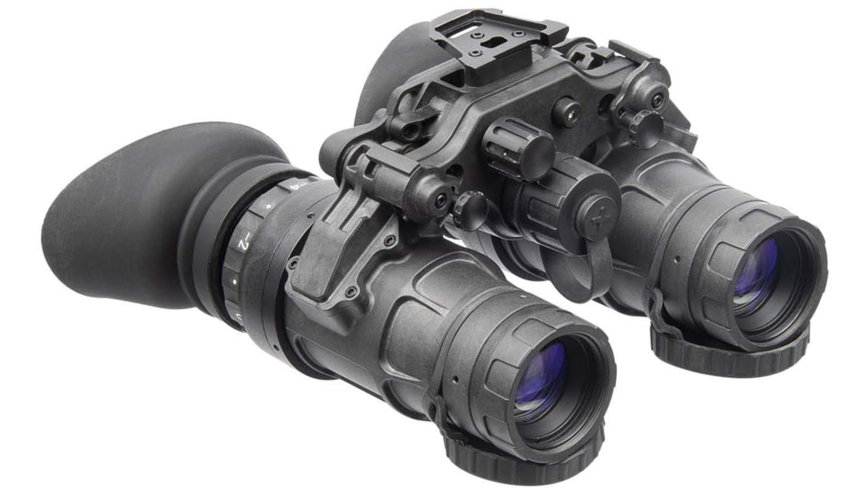 AGM Global Vision Ultralight Night Vision Goggle/Binocular 51 degree FOV with Gen 3 Auto-Gated Level 1, P43-Green Phosphor IIT, Black, 12UN512941143111