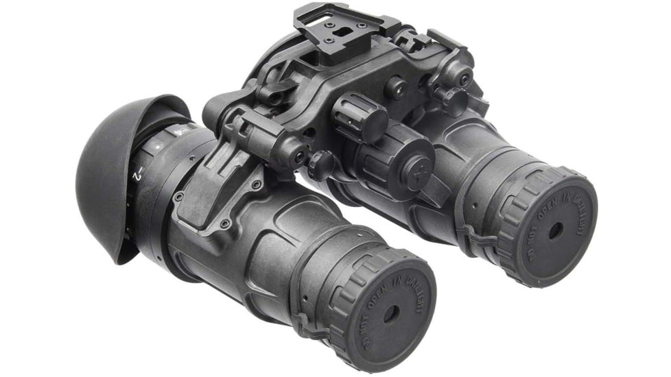 AGM Global Vision Ultralight Night Vision Goggle/Binocular 51 degree FOV with Gen 3 Auto-Gated Level 1, P43-Green Phosphor IIT, Black, 12UN512941143111