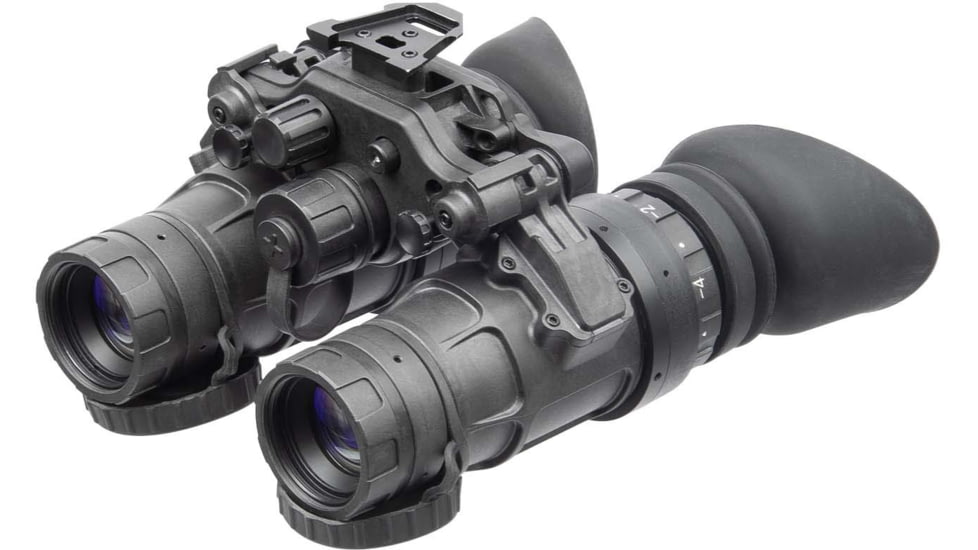 AGM Global Vision Ultralight Night Vision Goggle/Binocular 51 degree FOV with Gen 3 Auto-Gated Level 1, P43-Green Phosphor IIT, Black, 12UN512941143111