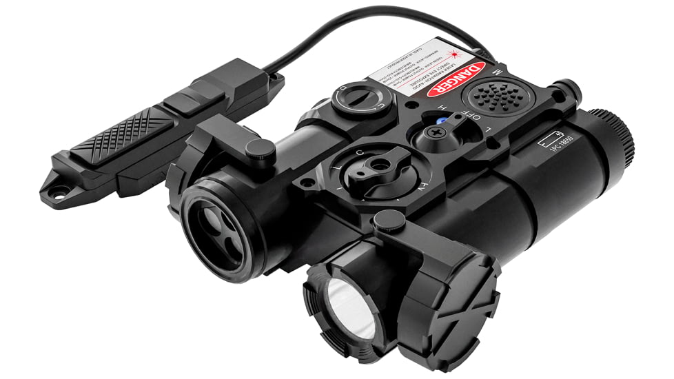 AGM Global Vision Weapon Laser Aiming Device, Multi-Spectral System Class 1 in, Black, WLAD-CLA1-B1