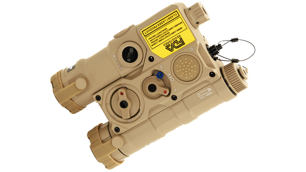AGM Global Vision Weapon Laser Aiming Device, Multi-Spectral System Class 1 in, Tan, WLAD-CLA1-T1