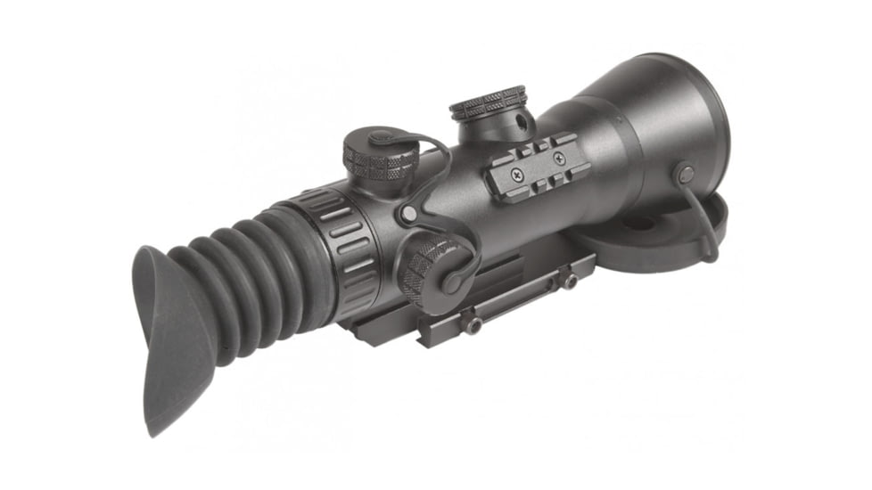 AGM Global Vision Wolverine-4 NL2 Night Vision Rifle Scope W/Sioux850 Long-Range Infrared Illuminator 4x108mm, Gen 2 Plus, Level 2, Black, 12.1 x 3.7 x 3.8, 15WOL422103231
