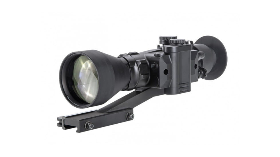AGM Global Vision Wolverine Pro-4 3AW1 Night Vision Rifle Scope 4x70mm, Gen 3, Auto-Gated, White Phosphor Level 1, Black, 10.3 x 3.4 x 3.4, 15WP4423484111