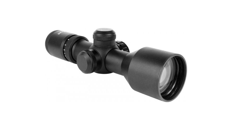 AIM Sports Inc 2.5-10x40 Dual Illuminated Compact Scope w/Green Laser JDG251040G-N