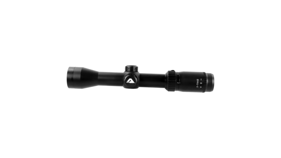 AIM Sports Inc 2-7X42 30mm Scout Scope/Mil-Dot, Black, Medium, JH2742G-M