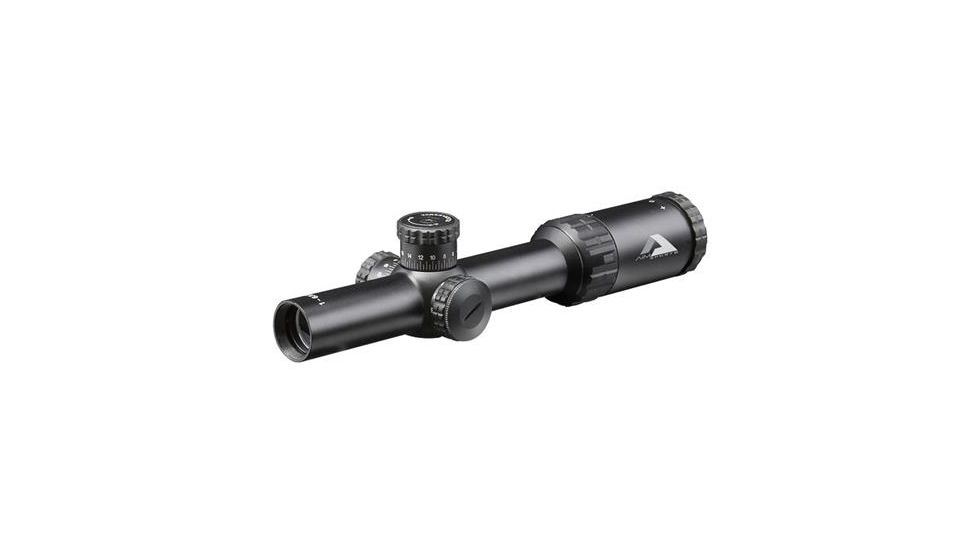 AIM Sports Inc Alpha 6 1-6X24 30mm Rifle Scope With CQ1 Moa Reticle, Black, JA6HD1624CQ