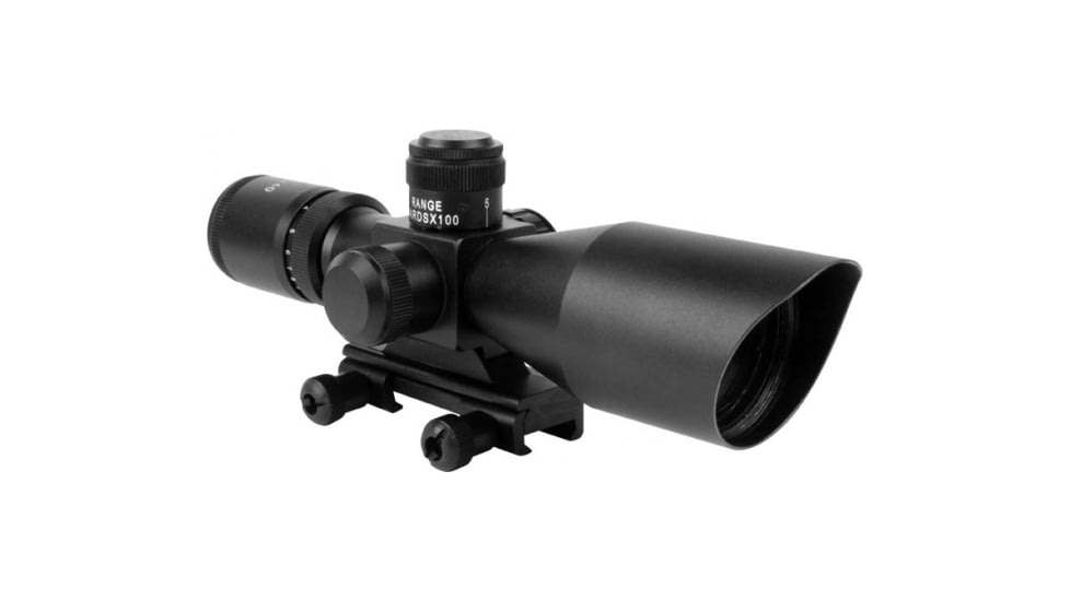 AIM Sports Inc CQB Combo 3-9x40 Scope/Red Dot/Picatinny Mount/P4 Sniper Reticle JSRPC01