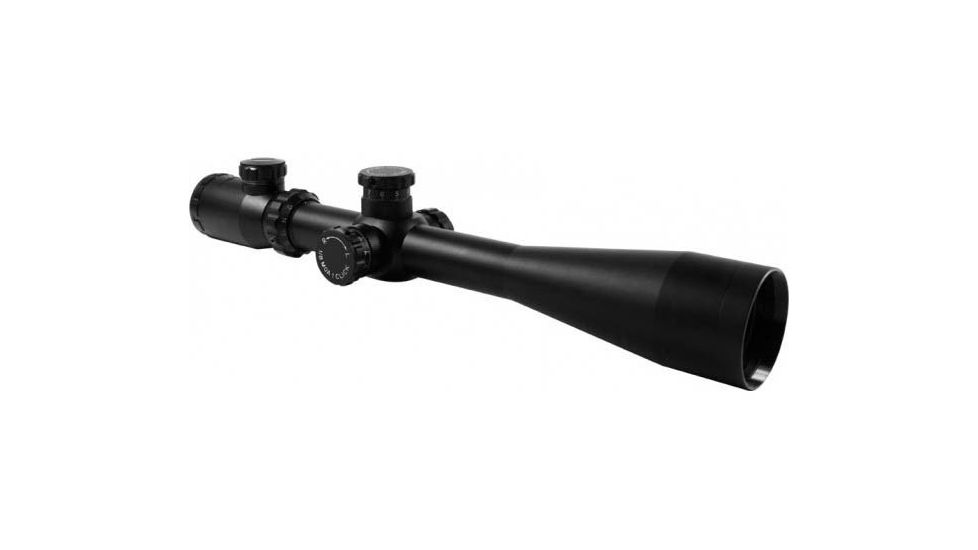 AIM Sports Inc XPF Series 10-40x50 Dual Illuminated Rifle Scope w/Side Parallex/Mil-Dot Reticle JXPFM104050G