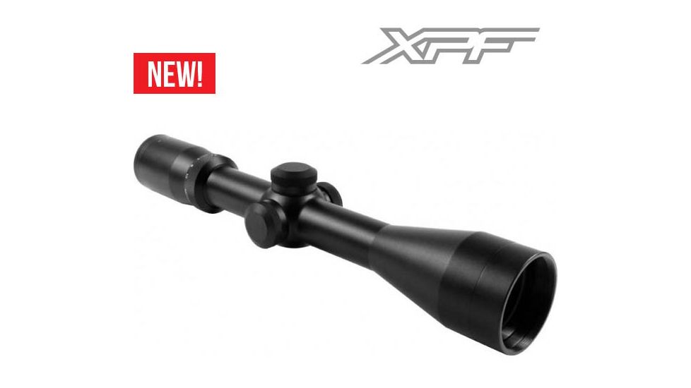 AIM Sports Inc XPF Series 3-12x50G Tri-Illuminated First Focal Plane Scope w/ Mil-Dot Reticle JFF31250G