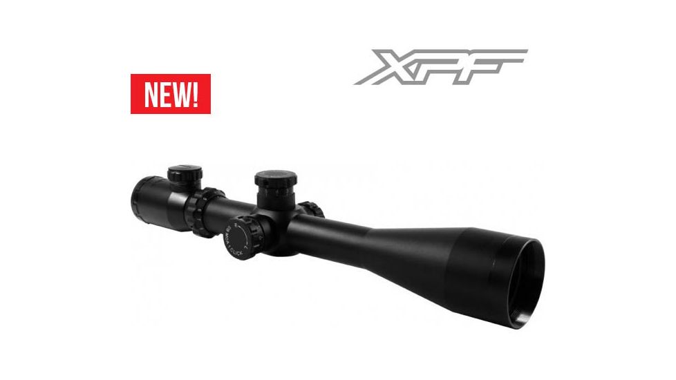 AIM Sports Inc XPF Series 4-16x50 Dual Illuminated Rifle Scope w/Side Parallex/Rangefinder Reticle JXPFR41650G