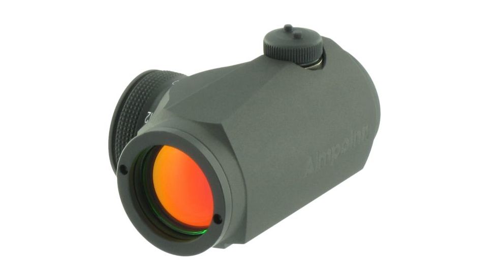 Aimpoint Micro T-1 Red Dot Sight,2 MOA,No Mount,Black,Box 200055
