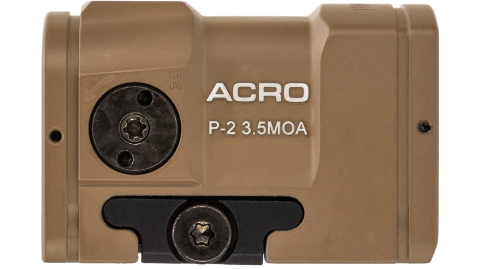 Aimpoint OPMOD Acro 1x16mm Reflex Red Dot Sight, 3.5 MOA Dot Reticle, Coyote Tan, AIMOPMOD