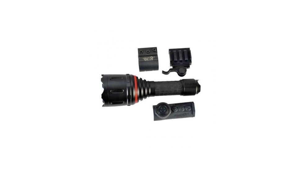 AimSHOT Adjustable Infrared Beam Wireless Pressure Switch Flashlight kit, Black TZ980-IR