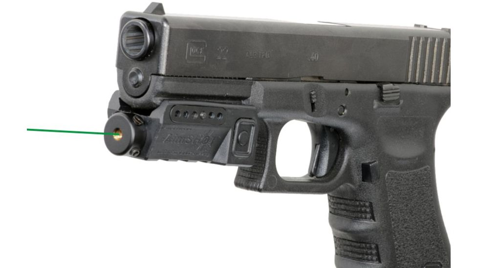 AimShot LS8150 Compact Pistol Green Laser Sight Kit w/ Battery Charger KT8150