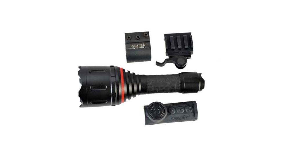 AimSHOT Adjustable Infrared Beam Wireless Pressure Switch Flashlight kit, Black TZ980-IR