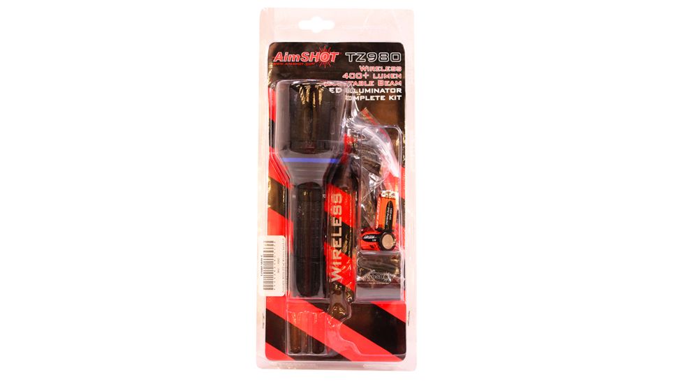 AimShot Zoomable White LED w/ Wireless Switch CP TZ980-WH-C white
