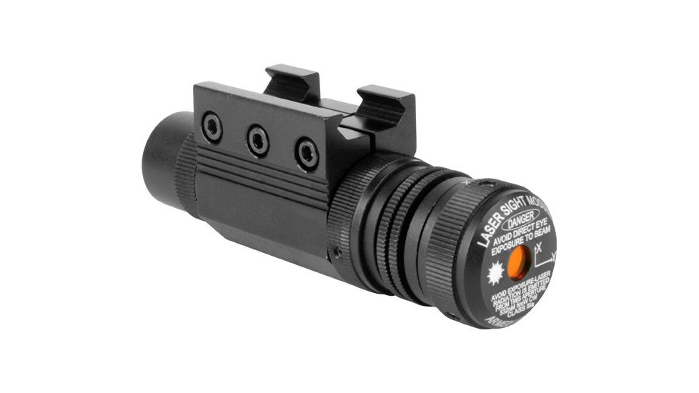 AimSports Pistol/Rifle Green Laser, Black LG001
