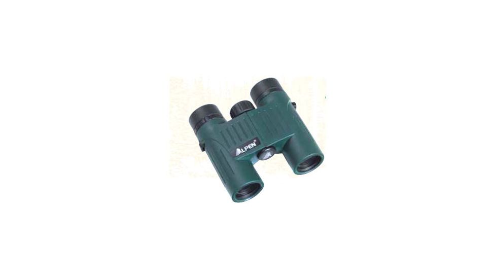 Alpen Sport 10x25 Waterproof Long Eye Relief Compact Binoculars 295 Green