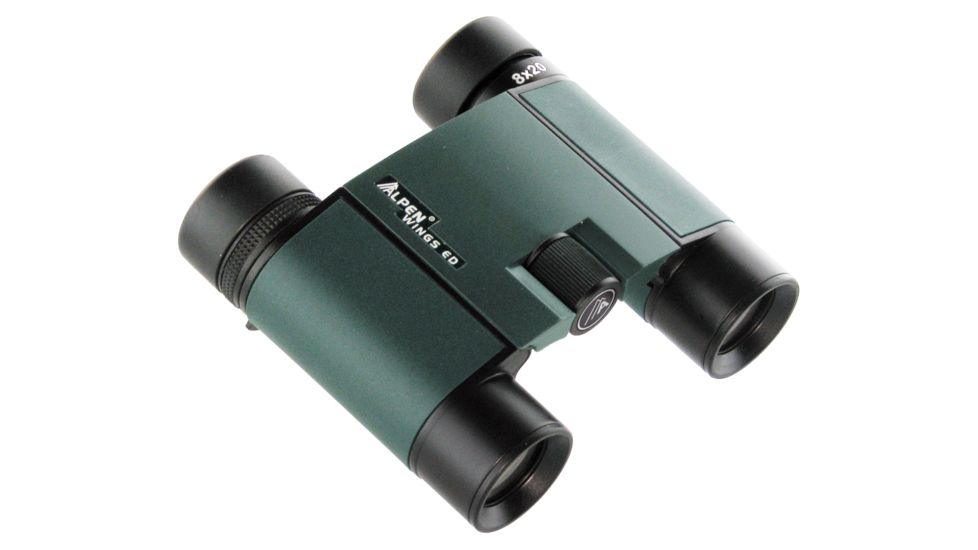 Alpen Wings ED 8x20 Compact Waterproof Roof Prism Binocular, Matte 597
