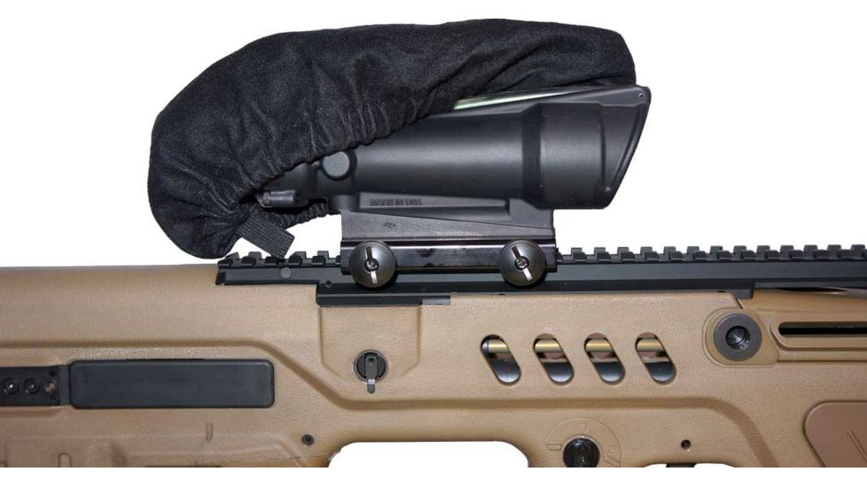 Alpine Innovations ScopeSlicker Weatherproof Tactical Scope Cover, Black, 5in-9in SK-STFD06-G10