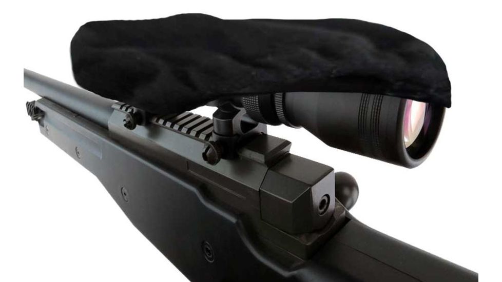 Alpine Innovations ScopeSlicker Weatherproof Tactical Scope Cover, Black, 12in-15in SK-STFD10-G10