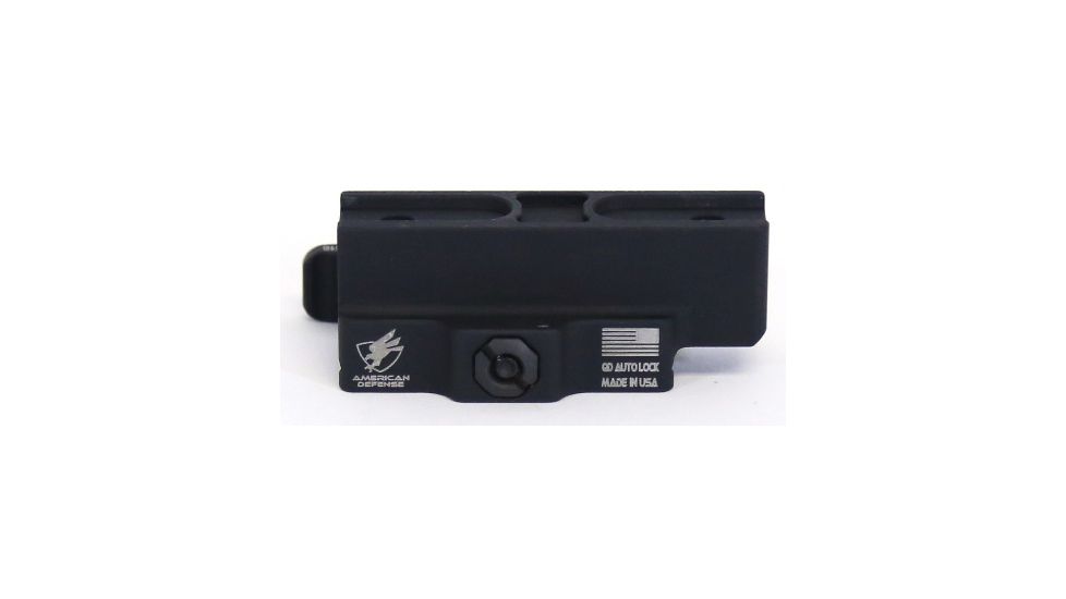 American Defense Manufacturing Aimpoint Comp M4 Mount 1 Piece Absolute Co-Witness, Tactical Lever, Black, AD-CM4-10 TAC R
