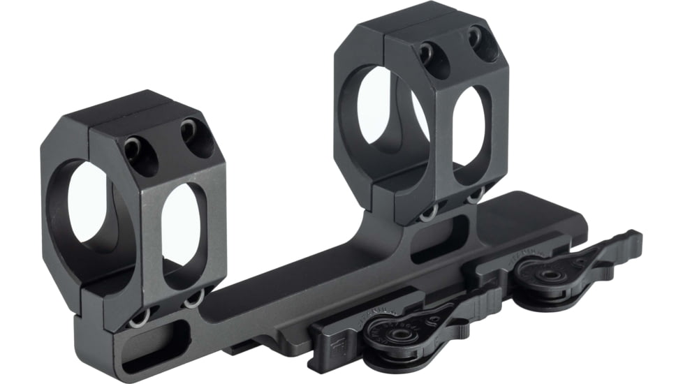 American Defense Manufacturing 1-Piece 2in Offset Scope Mount, Titanium Lever, 30mm Ring Size, Black, AD-RECON-M-30-TL