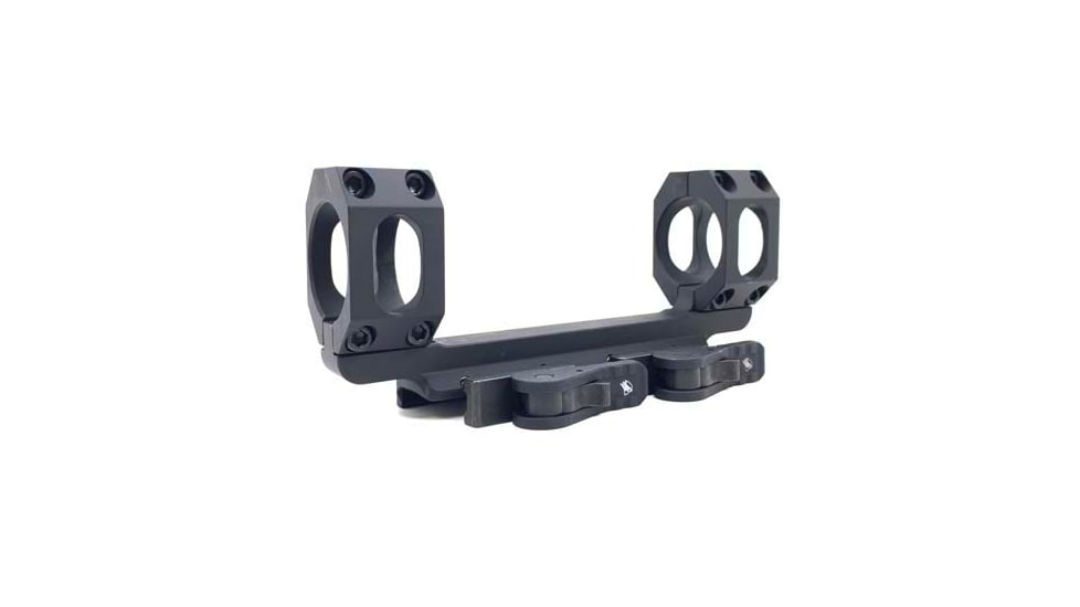 American Defense Manufacturing 1-Piece Extra Wide No Offset QD Mount, Standard Legacy Lever, 30mm Ring Size, Black, AD-RECON-SEW-30-STD