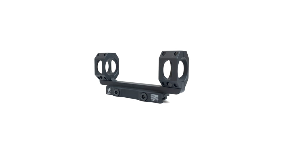 American Defense Manufacturing 1-Piece Extra Wide No Offset QD Mount, Titanium Lever, 34mm Ring Size, Black, AD-RECON-SEW-34-TL