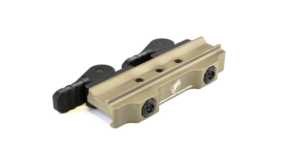 American Defense Manufacturing AD-B3-HD Modular Base, Standard Lever, Flat Dark Earth, AD-B3-HD STD FDE