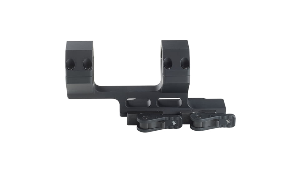 American Defense Manufacturing AD-DELTA-C-H Scope Mount, 1.93in NV Height, Standard Legacy Lever, 30mm Ring Size, Black, AD-DELTA-C-H-30-STD