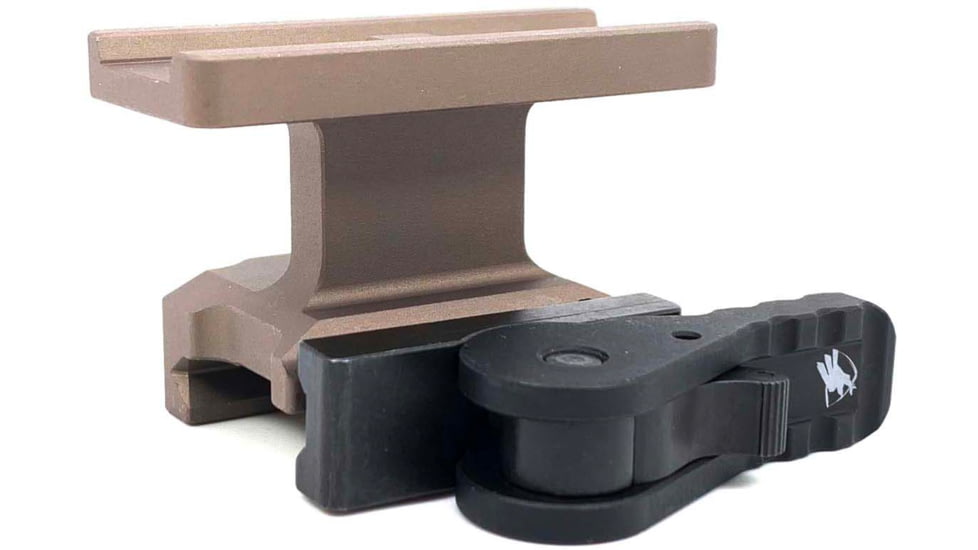 American Defense Manufacturing Aimpoint T1 Micro Mount Low, Standard Lever, Flat Dark Earth, AD-T1-L STD FDE