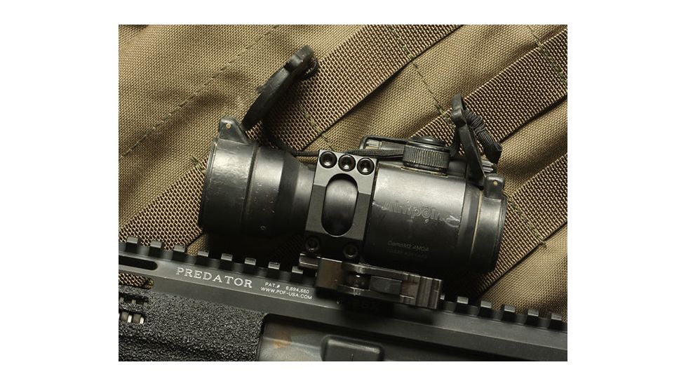 American Defense Manufacturing Aimpoint Low Profile Mount, Standard Lever, Black, 30mm, AD-68-L STD