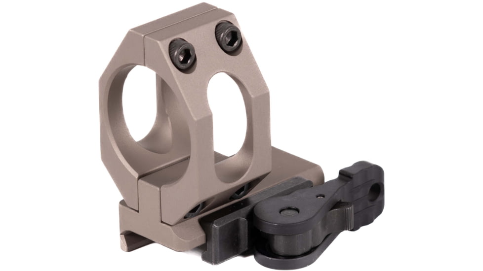 USED American Defense Manufacturing Aimpoint Low Profile Mount, Tactical Lever, Flat Dark Earth, 30mm, AD-68-L-FDE-TAC, EDEMO2