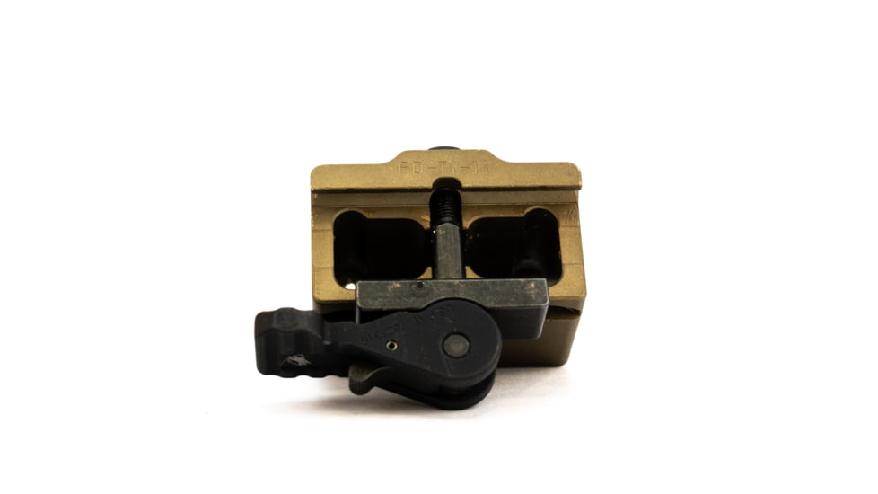 American Defense Manufacturing Aimpoint T1 Micro Mount 1 Piece Lower 1/3rd Co-Witness, Tactical Lever, Flat Dark Earth, AD-T1-11 TAC R FDE