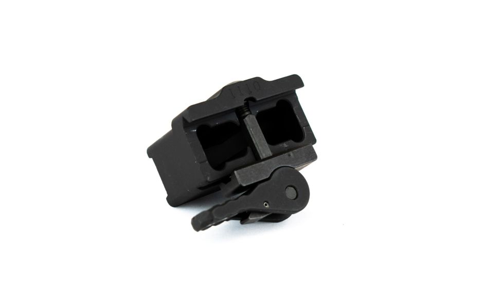 American Defense Manufacturing Aimpoint T1 Micro Mount 1 Piece Lower 1/3rd Co-Witness, Standard Lever, Black, AD-T1-11 STD