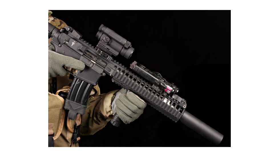 American Defense Manufacturing Base for Insight Tech for PEQ-2/PEQ-4, Black, AD-PAK STD-TL